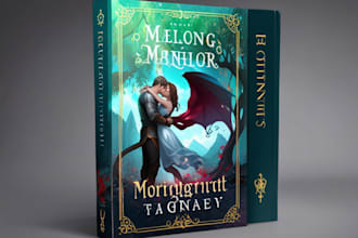 design professionally fantasy erotica or romance book cover