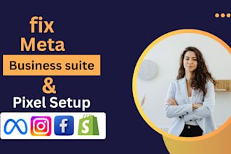 fix restricted ad accounts,pixel setup and meta business manager
