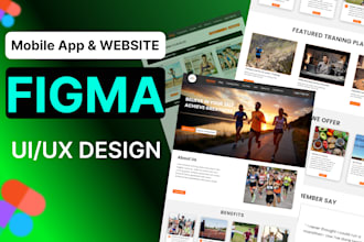 design responsive website UI, dashboard UX, or mobile app UI UX