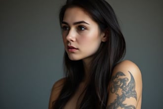 do realistic photoshop tattoos or remove tattoos on body
