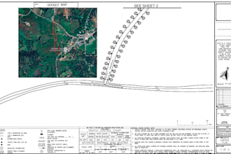 create road design plan for undeveloped areas