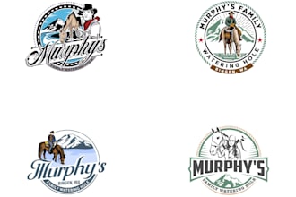 design luxury horse logo