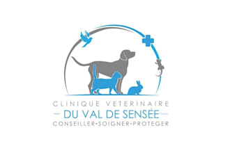 design traditional medical veterinary clinic logo