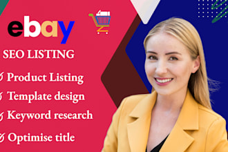 do ebay listing ebay dropshipping  product listing, ebay lister ebay seo