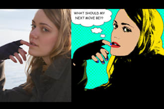 turn your photo into pop art