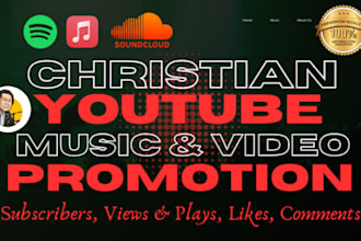 do natural USA christian youtube promotion gospel music monetization