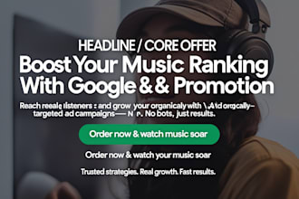 increase organic spotify growth with targeted music campaigns and music promo