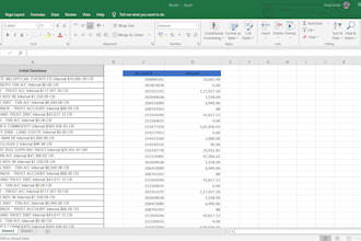 do fast and accurate data entry, excel tasks, merge and organize data