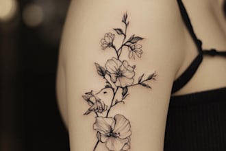 create unique custom tattoo design for you, sleeve tattoo