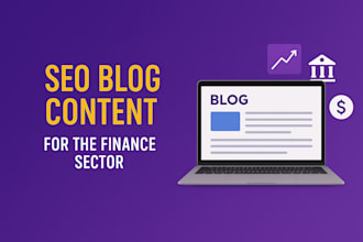 write SEO content for the finance sector