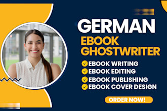 be german ebook ghostwriter, non fiction ebook, ghost book writer, ebook editor