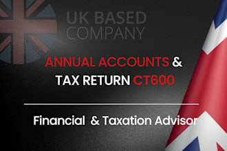 prepare UK company accounts and corporation tax return to hmrc and companies ho