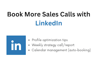 be your linkedin appointment setter and generate qualified b2b leads