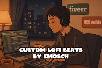 create custom lofi beats for your streams or videos