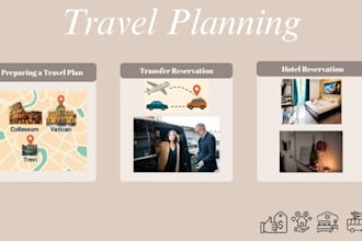 manage travel planning, events, virtual assistance