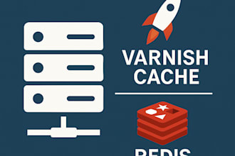 install and configure varnish and redis on your server for better performance