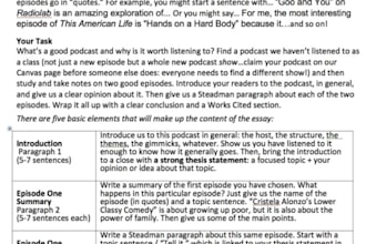 enhance your podcast with expertly written show notes