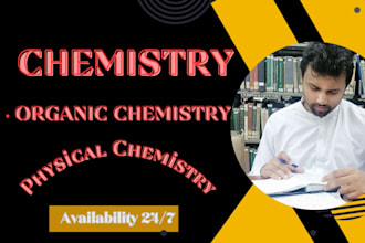 assist you in organic chemistry , physical, analytical and general
