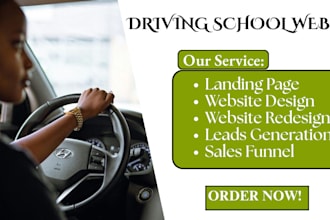 do driving school driving website school website driving wordpress website