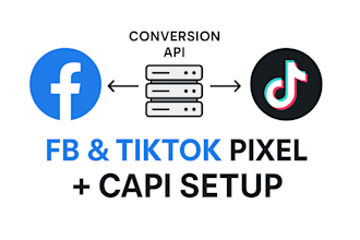 setup facebook tiktok pixel with conversion API