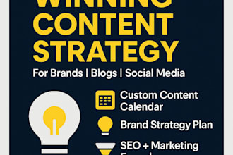 create a winning content strategy for your brand or business