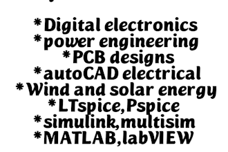 do electrical engineering tasks for you