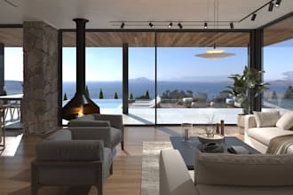 create stunning 3d interior architectural renders