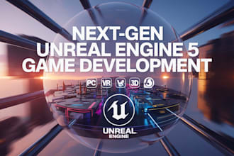 design and develop stunning unreal engine 5 games with high end visuals