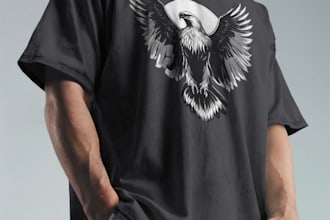 create custom illustration for t shirt design with ai