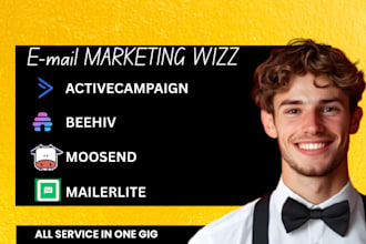 setup mailerlite, keap, activecampaign, brevo, beehiiv, convertkit, flodesk, ghl