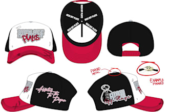 design streetwear style for your clothing brand merch trucker hat, and snapback