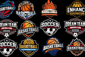 design hockey baseball football or other sports mascot logo