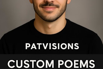 write a custom poem for any occasion in english, german or romanian