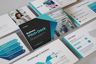 design investor pitch deck design google slide business presentation design