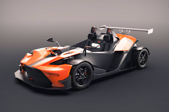 3dmodel of ktm x bow rr, 3d vehicles rigging, 3d car scanning, 3d texturing, vfx