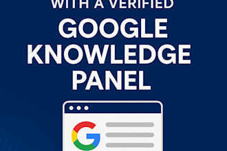 create a google knowledge panel for your brand or company