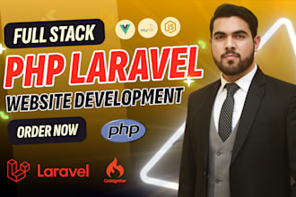 be your laravel developer to develop custom and php website with admin panel