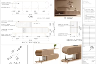 provide furniture and woodwork plans for your home project, joinery and millwork