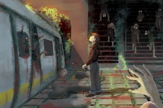 create a detailed concept art for you