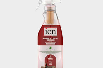 design bottle labeling or label design