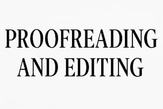 proofread and edit in english, serbian, croatian bulgarian and macedonian