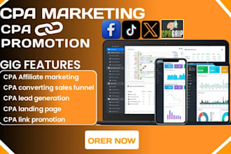 promote CPA marketing, CPA link or offer, CPA promotion, CPA lead generation