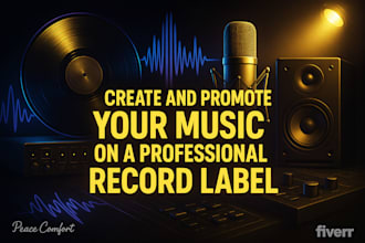 promote your music on professional record labels