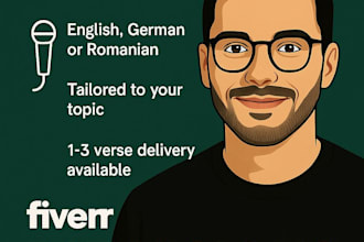 write custom rap lyrics in english, german, or romanian for any topic