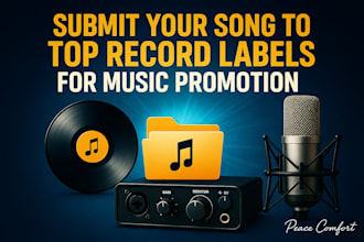 submit your song to top record labels for music promotion