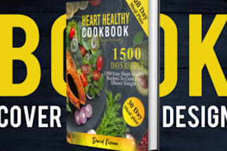 do your cookbook design or recipe book, ebook writer, recepies, cookbook cover