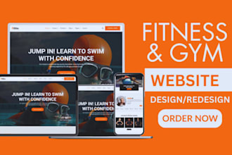 design a professional and affordable wordpress fitness website