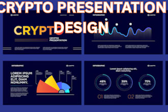 create investor pitch deck presentation for crypto, blockchain, web3, ai, gaming