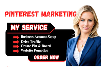 etup,optimize and do pinterest marketing, pins and boards