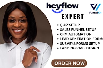 build custom lead forms and funnels with heyflow, jotform, or typeform